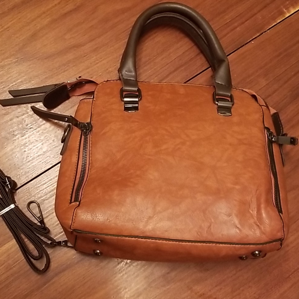 No name brand..vegan leather new w strap